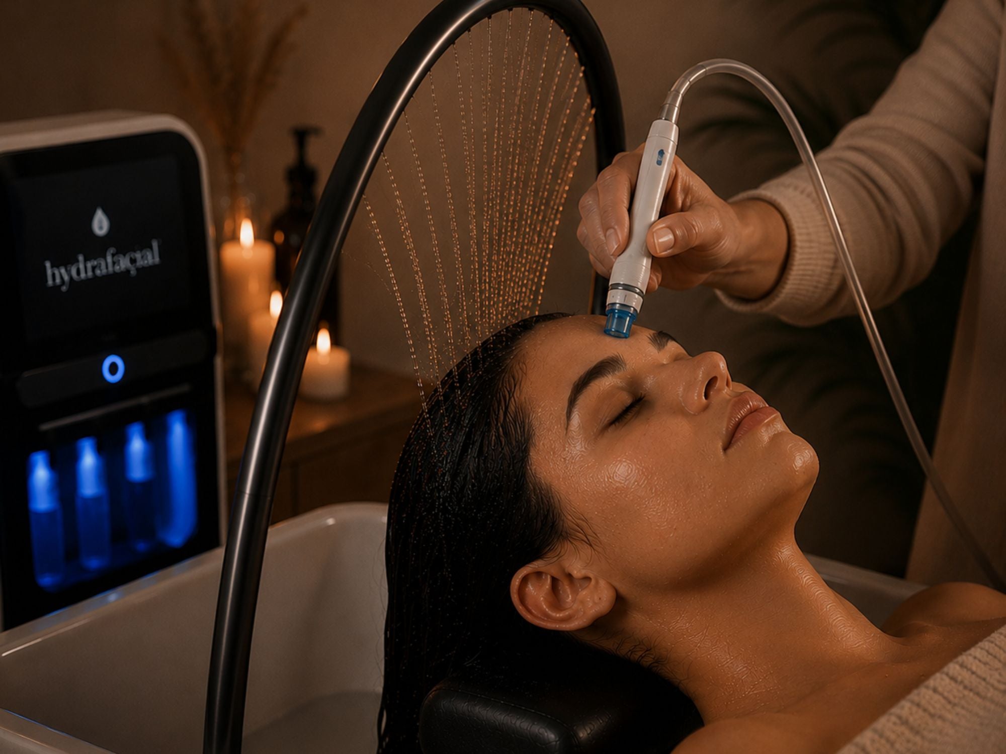 Headspa meets Hydrafacial